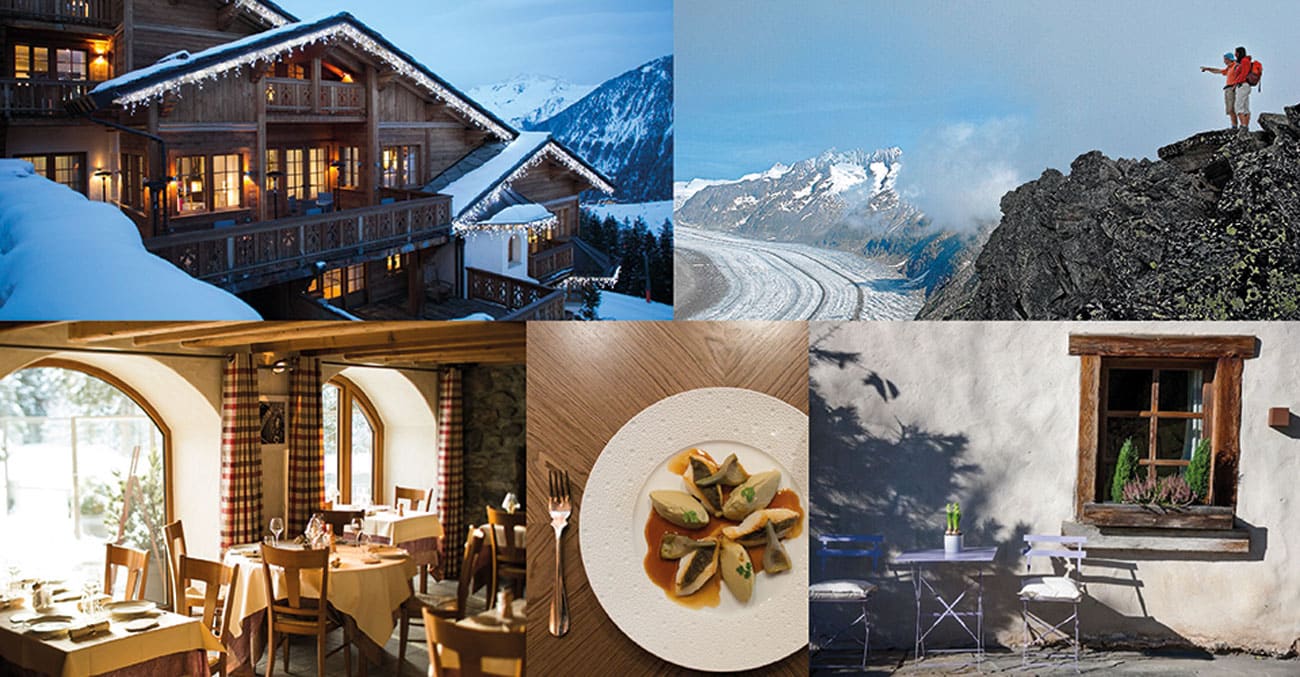 Luxury Alpine Vacation Collage3