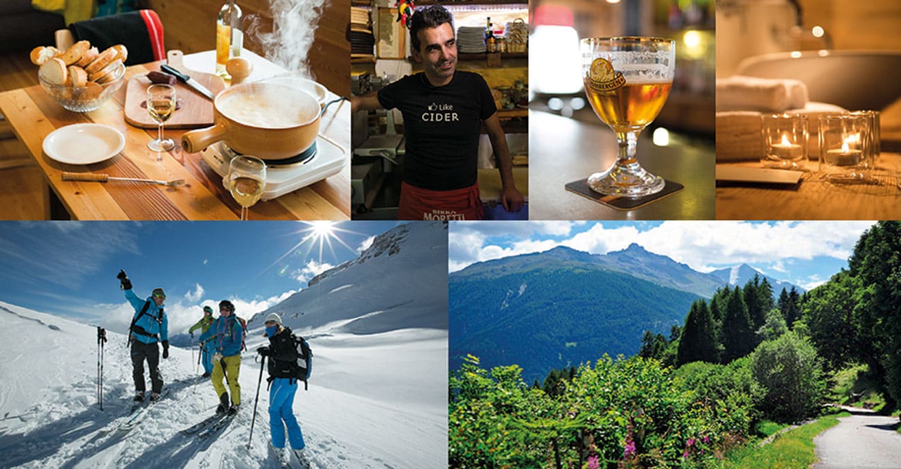 Luxury Alpine Vacation Collage 2
