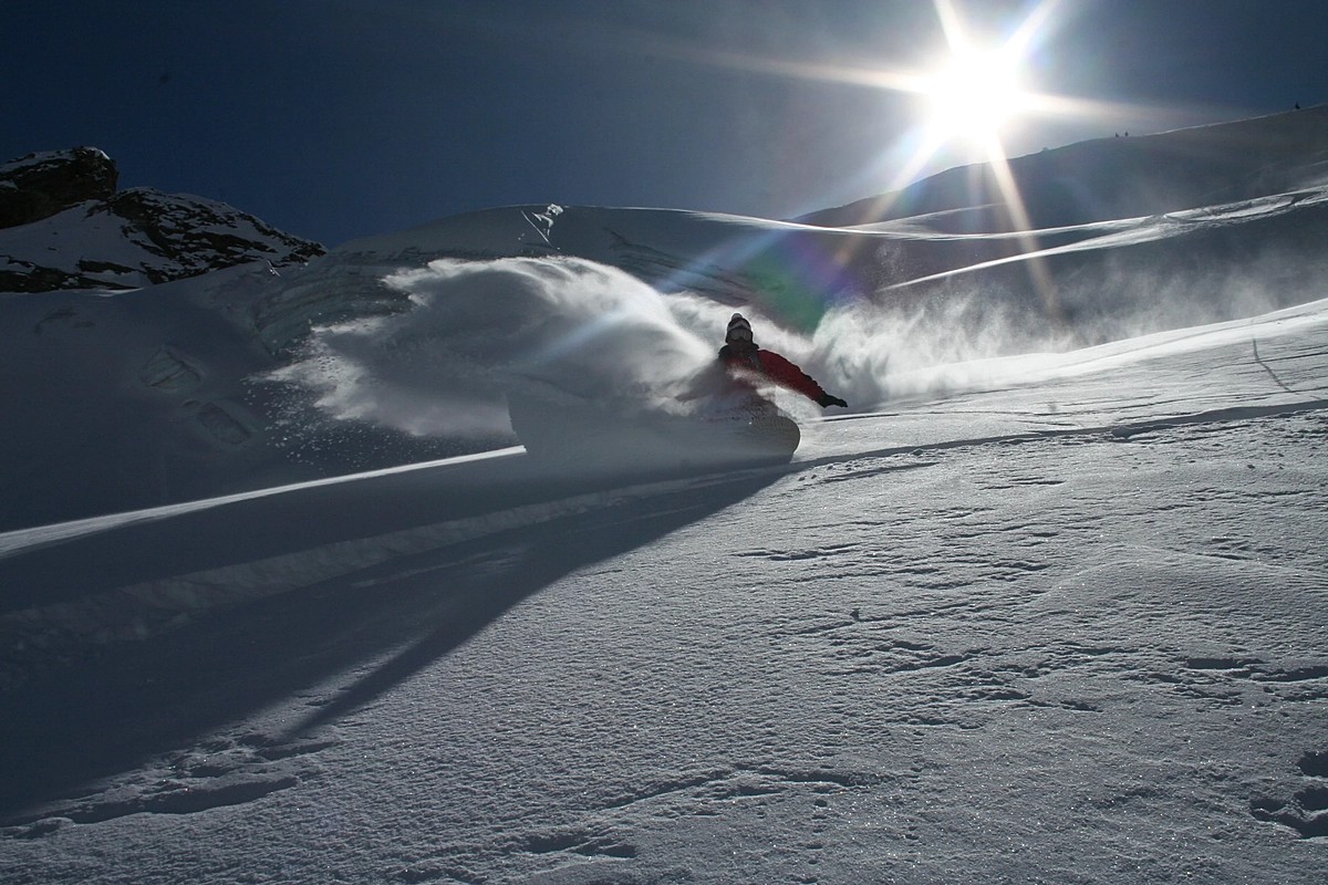 Skiing from the source