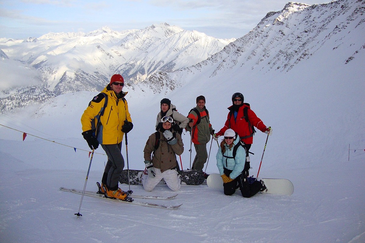 Skiing and hiking brings loved ones together