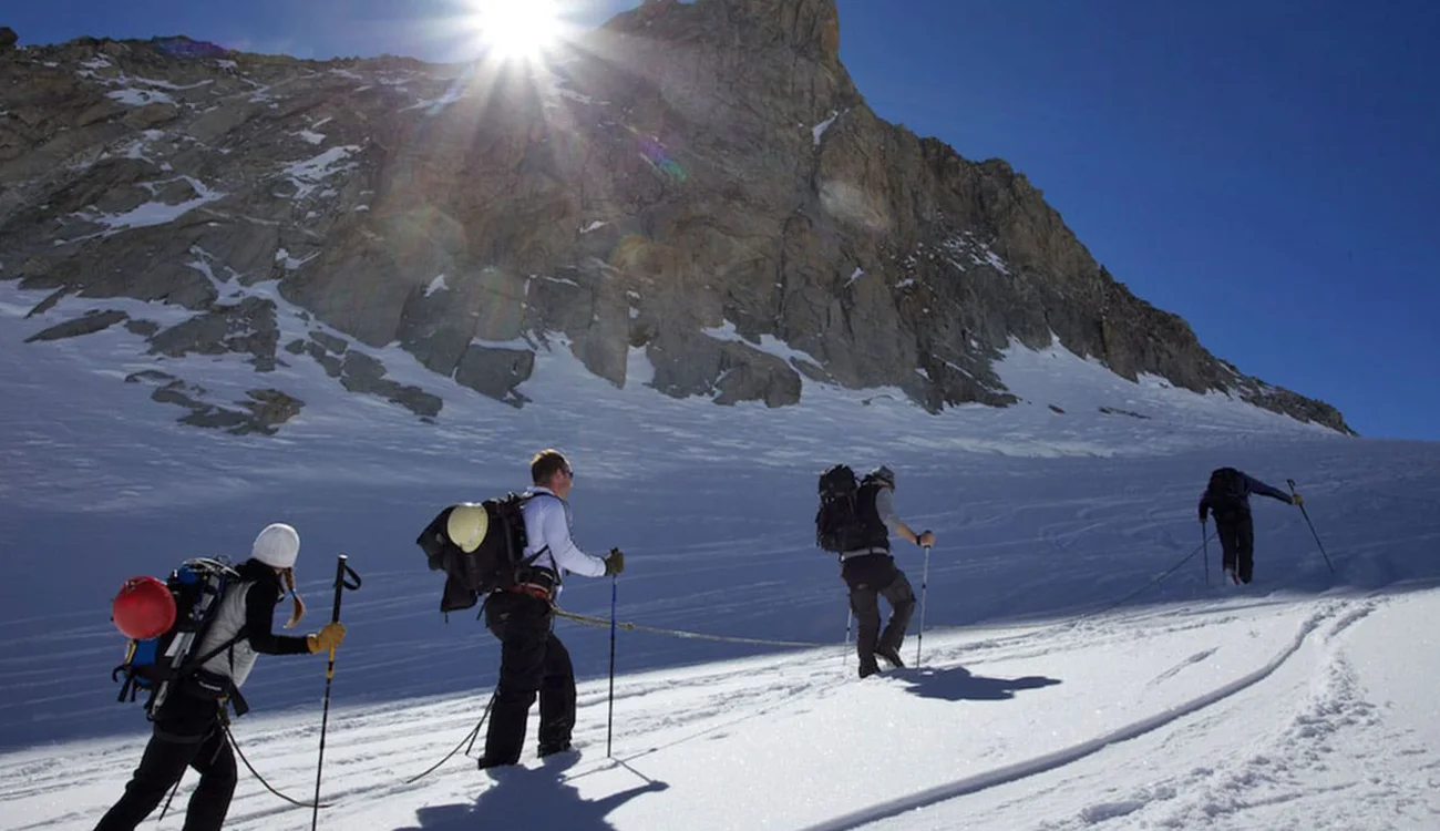 hikers-on-glacier-swissskisafari-ifmga-guided-alpine-hiking